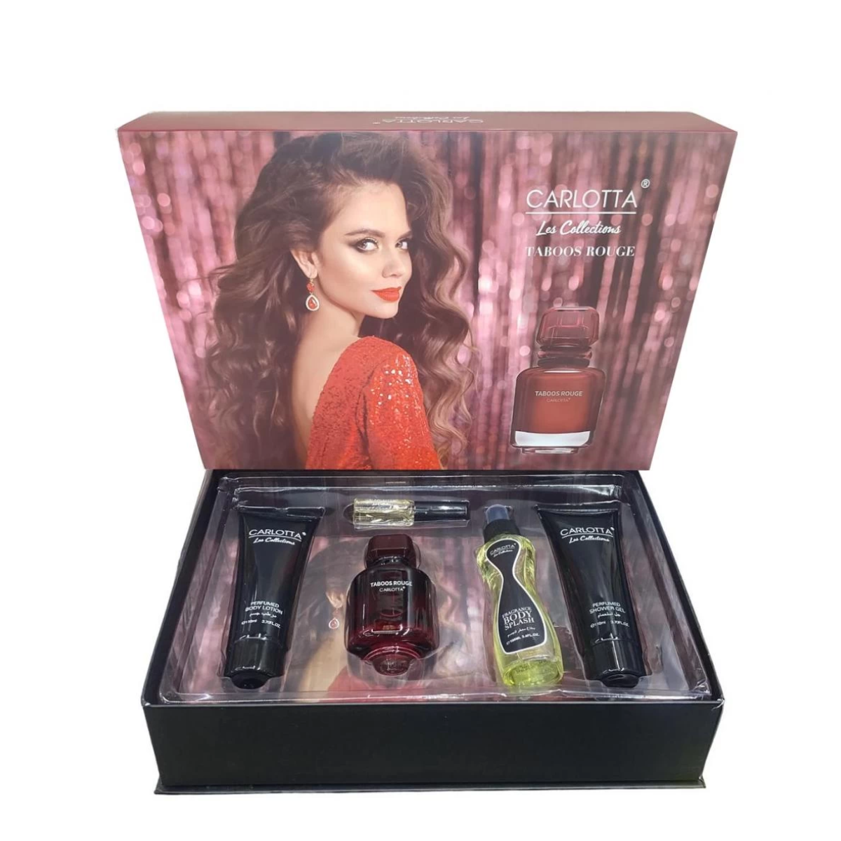 KIT CARLOTTA LES COLLECTIONS TABOOS ROUGE