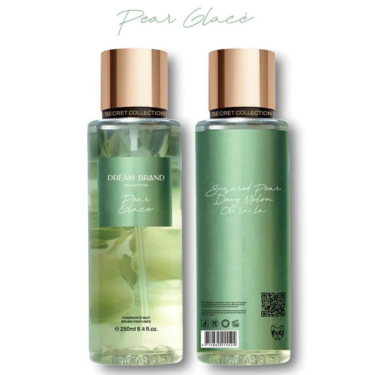 Body Splash Dream Brand collection Pear Glace – 250ml