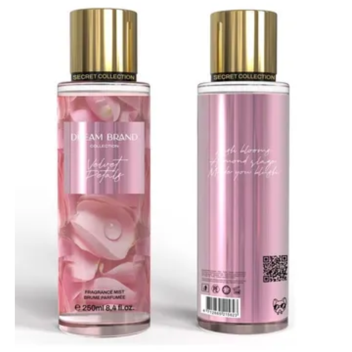 BODY SPLASH DREAM BRAND COLLECTION VELVET PETALS 250ML BRUME PARFUMÉE