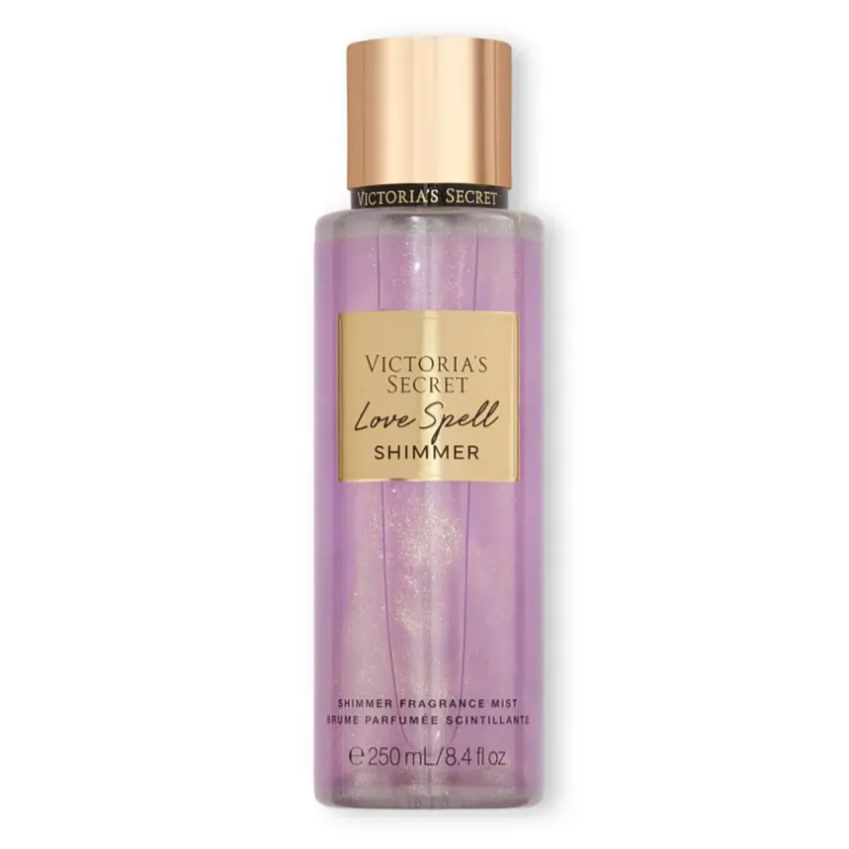 BODY SPLASH VICTORIA’S SECRET LOVE SPELL SHIMMER  250ML BRUME PARFUMÉE