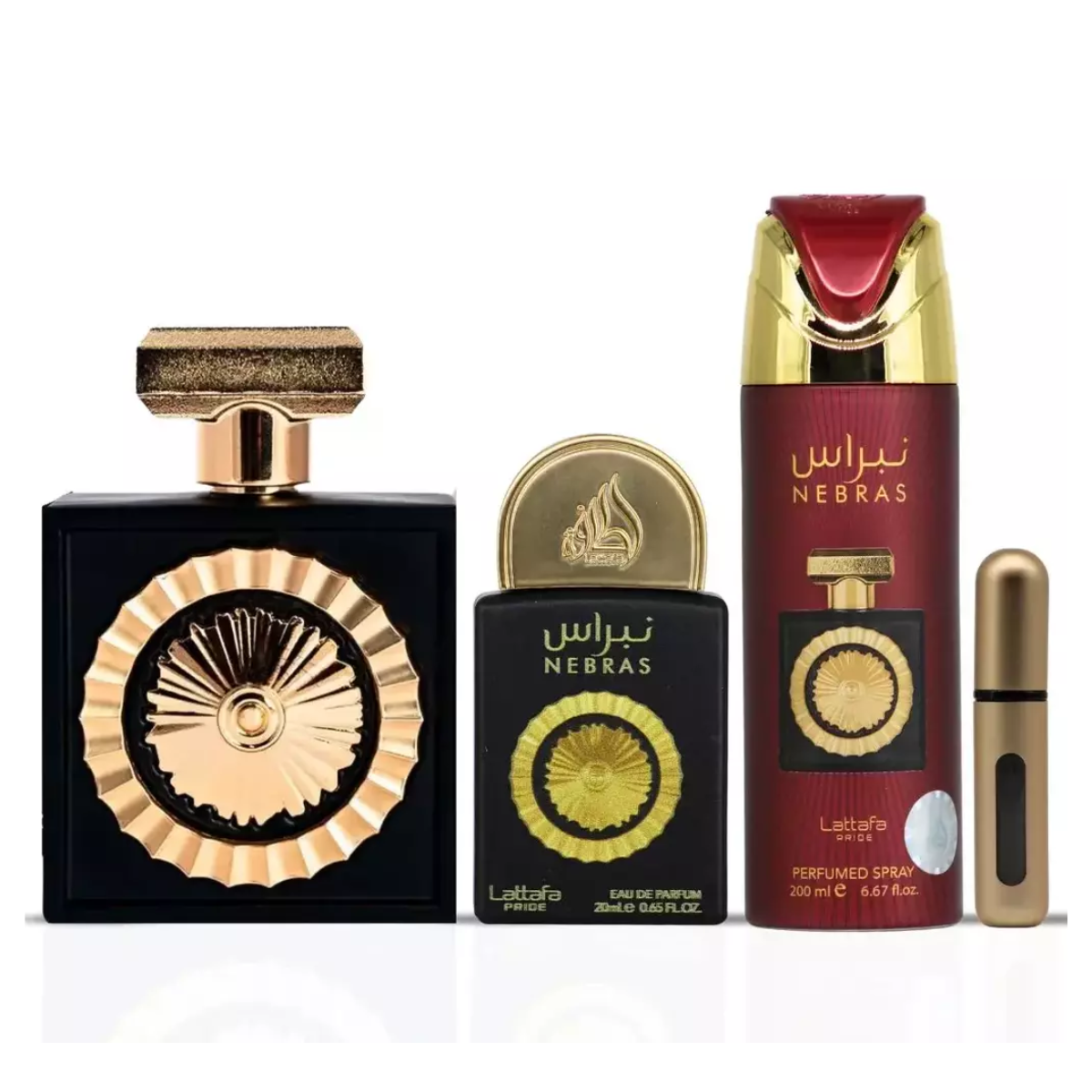 KIT NEBRAS LATTAFA PRIDE GIFT SET EAU DE PARFUM