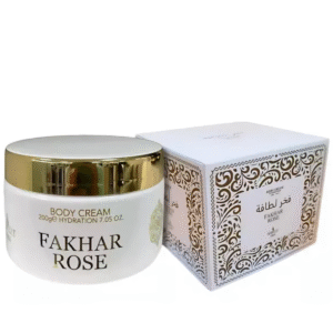 HIDRATANTE CORPORAL FAKHAR ROSE (POTE) 200G ISABELLE LA BELLE