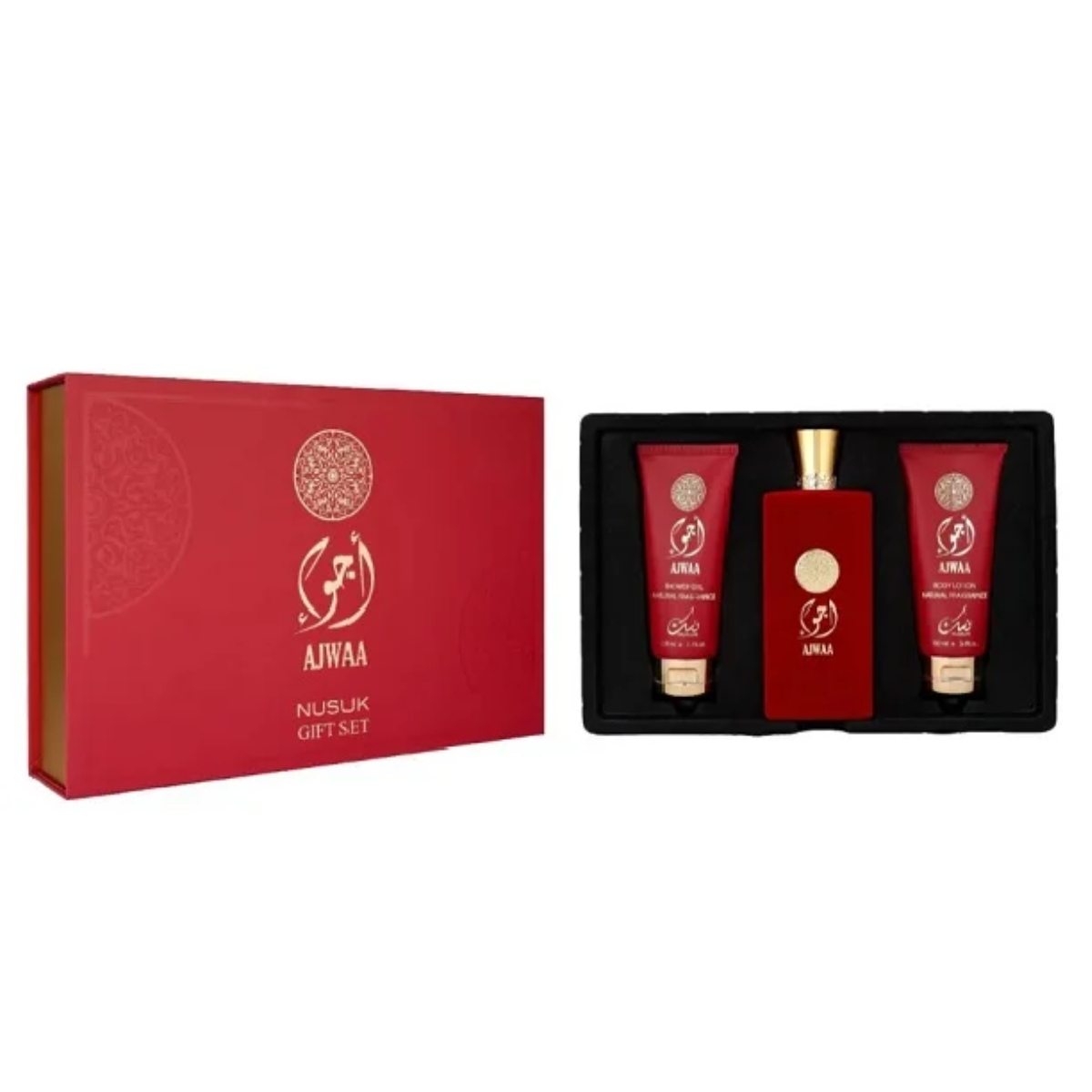 KIT AJWAA CONCENTRATED RED GIFT SET NUSUK