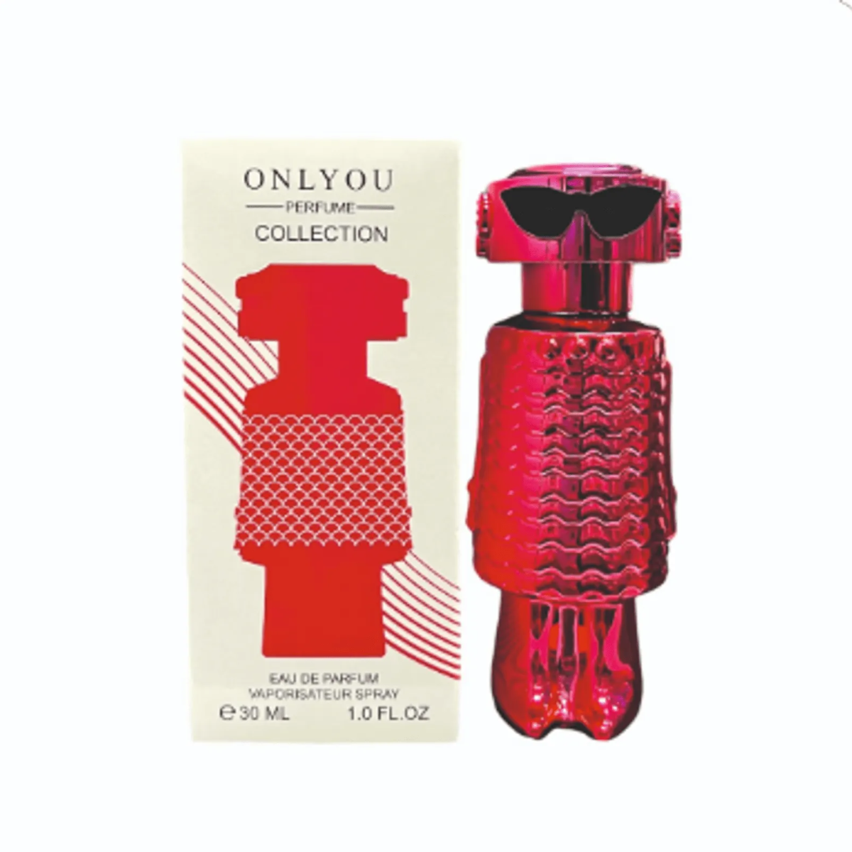 ONLYOU – PERFUME- COLLECTION PACO RABANNE VERMELHO – 30ML  EAU DE PARFUM