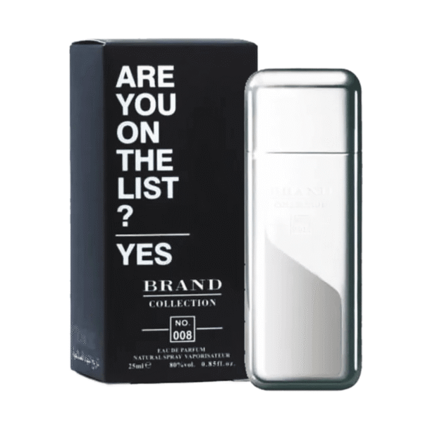 BRAND COLLECTION NO.008 (212 VIP MEN) - 25ML EAU DE PARFUM