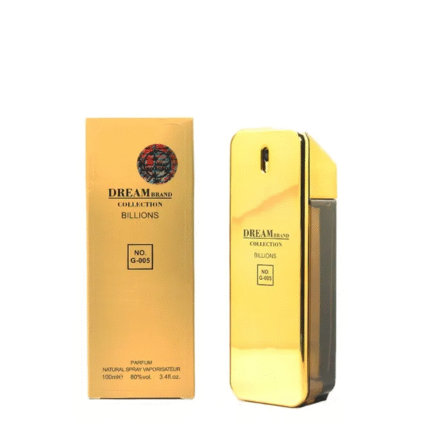 "DREAM BRAND COLLECTION GOLD 999.9 NO .005 (ONE MILLION) - 25ML EAU DE PARFUM"