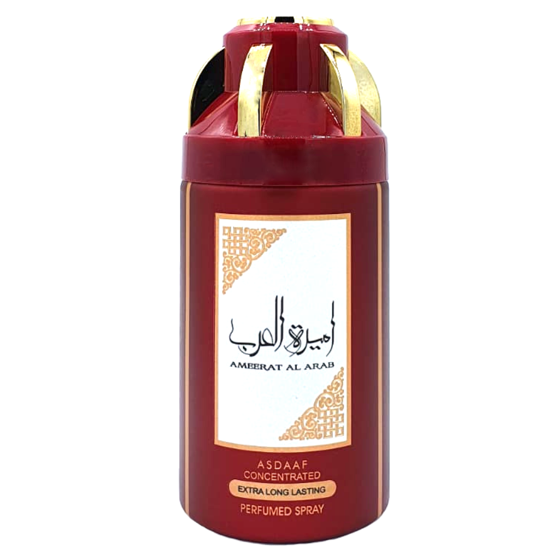DESODORANTE AMEERAT AL ARAB 250ML ASDAAF PERFUME SPRAY