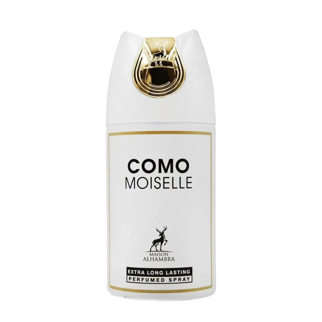 DESODORANTE COMO MOISELLE 250ML MAISON ALHAMBRA PERFUME SPRAY