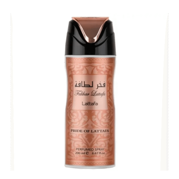DESODORANTE FAKHAR ROSE 200ML LATTAFA PERFUME SPRAY