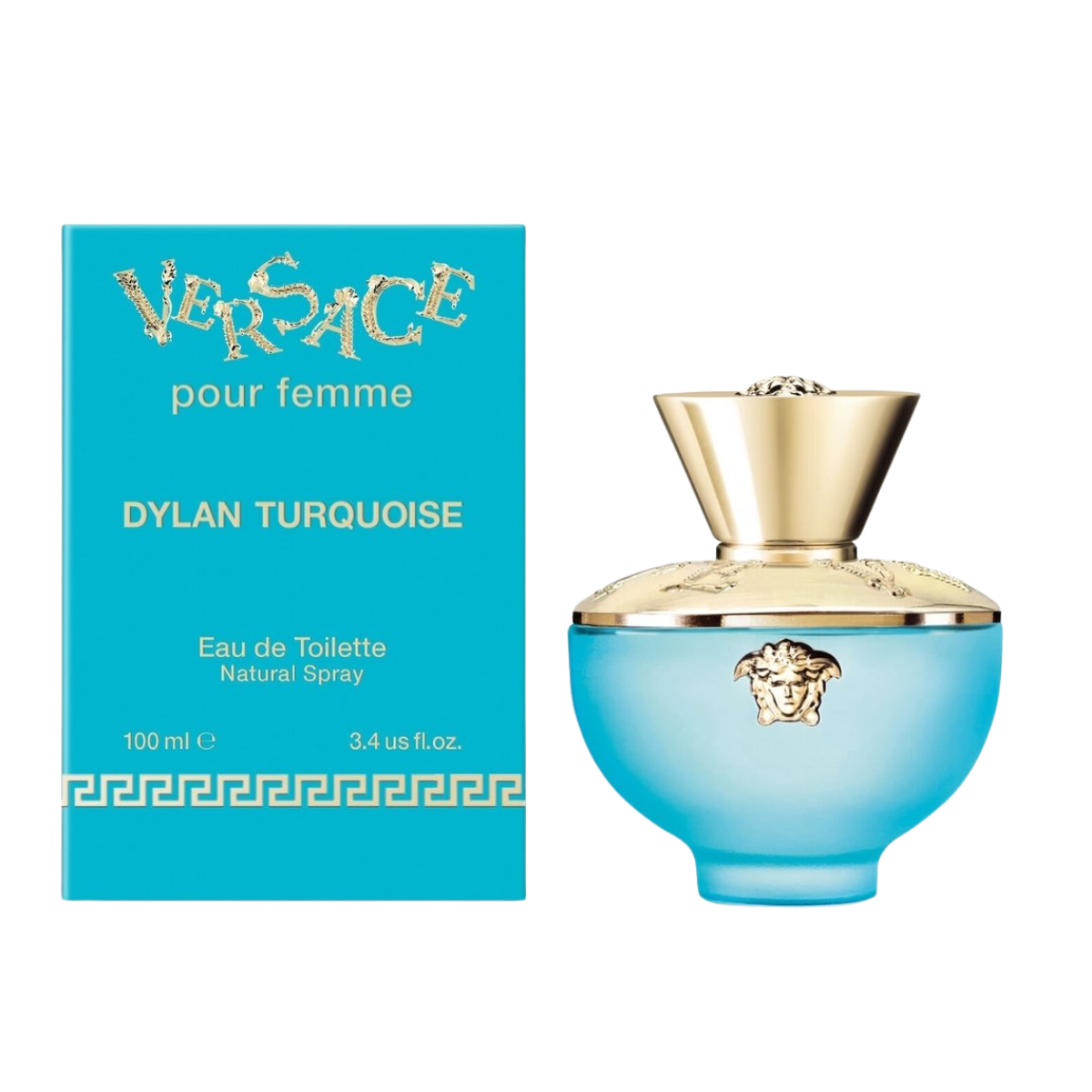 VERSACE DYLAN TURQUOISE POUR FEMME 100ML VERSACE EAU DE TOILETTE