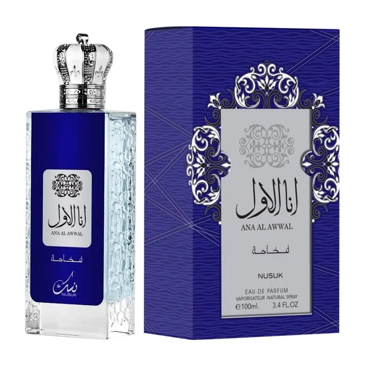 ANA AL AWWAL BLUE 100ML NUSUK EAU DE PARFUM