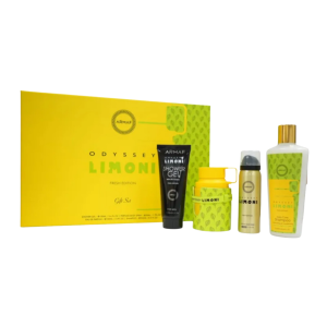 KIT ODYSSEY LIMONI ARMAF EDP 100ML+SG+BS+SH