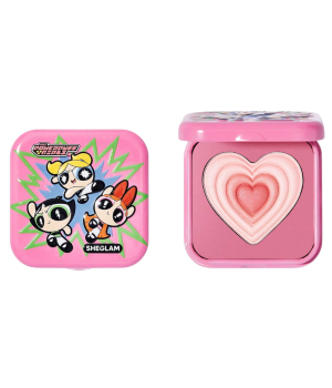 SHEGLAM BLUSH SHIMMER TOUGH LOVE MENINAS SUPERPODEROSAS UTONIUM